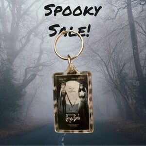 Vintage 2005 Tim Burton's "Corpse Bride" Movie Keyring Keychain